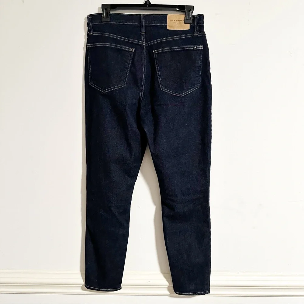 Lucky Brand Bridgette Dark Wash High Rise Skinny Jeans